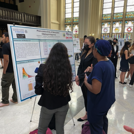 CUNY Program Poster Day
City College Campus
Summer 2022